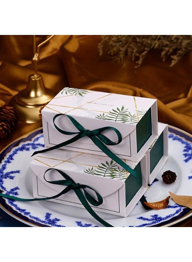 فاييت 12 صندوق هدايا أنيق باللون الأخضر الداكن - Image 5